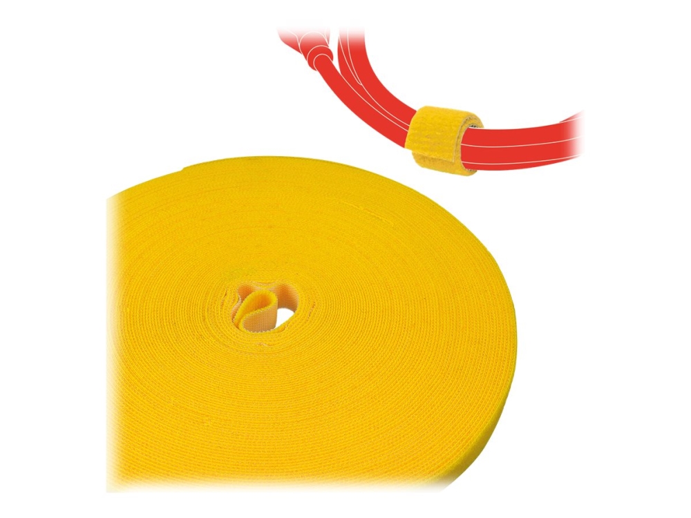 LTC PRO ROLL STRAP - Berøringsfastgørelsesrem - gul