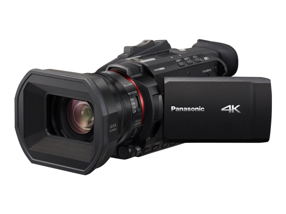Panasonic HC-X1500 - Videokamera - 4K / 60 fps - 24x optisk zoom - - flashkort - Wi-Fi