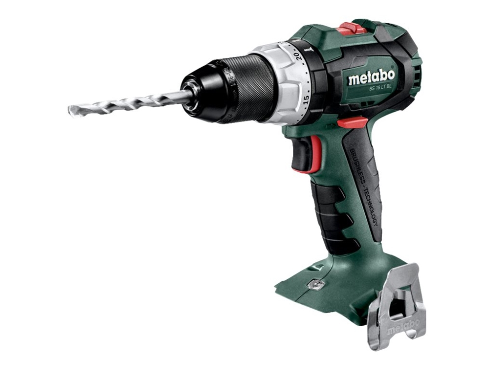Metabo BS 18 LT BL - Borr/drivare - sladdl&ouml;s - 2 hastigheter - nyckell&ouml;s chuck - 60 N&middot;m - inget batteri - 18 V