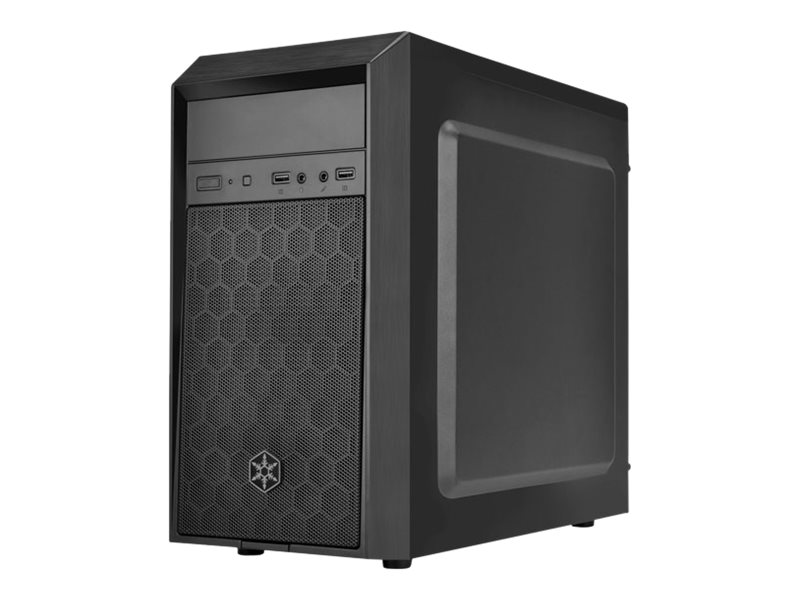 Silverstone Ps16, Tower, Pc, Schwarz, Micro Atx, Mini-Itx, Kunststoff, Stahl, 16,5 Cm