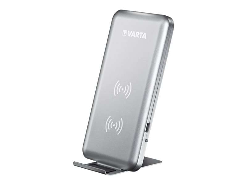 Varta Fast Wireless Charger - Trådløs Opladningspude - 10 Watt - Fast Charge