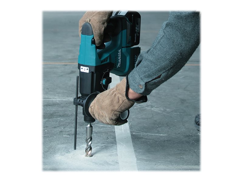 Makita Dhr243z - Roterende Hammer - Ledningfri - 3 Tilstande - Sds-Plus - 2 Joule - Intet Batteri