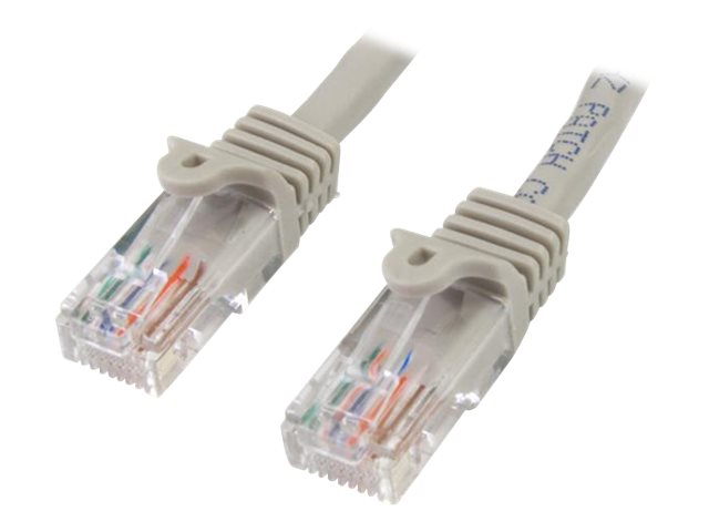 Startech 7M Gray Cat5e / Cat 5 Snagless Ethernet Patch Cable 7 M - Patchkabel - Rj-45 (Han) Til Rj-45 (Han) - 7 M - Utp - Cat 5E - Knastfri - Grå