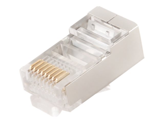 Cablexpert - Netzwerkstecker - Rj-45 (Stecker) - Geschirmt (Packung Mit 50 Stück)