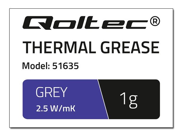 Qoltec 51635 - Termisk Paste - Grå