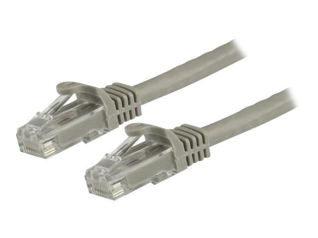Startech.Com 7,5M Cat6-Kabel - Graues Cat6-Patchkabel - Snagless Rj45-Steckverbinder - Etl, 7,5 M, Cat6, U/Utp (Utp), Rj-45, Rj-45