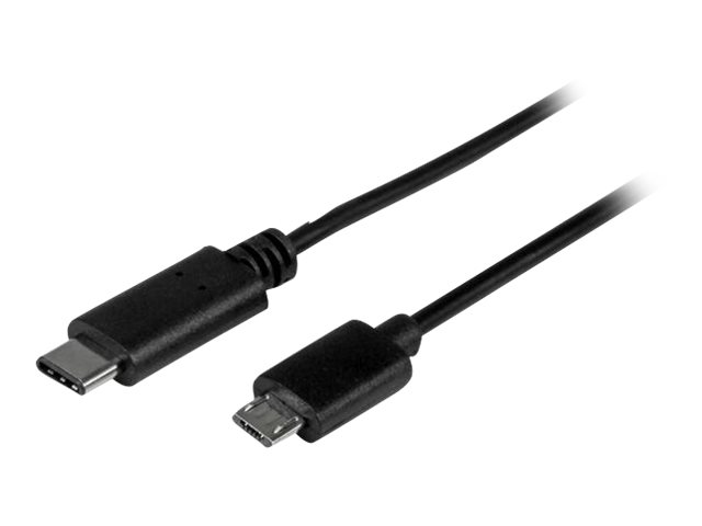 Startech.Com Usb-C-Auf-Micro-Usb-Kabel - 0,5 M - M/M - Thunderbolt 3-Kompatibel - Micro-Usb-Kabel -Usb-Typ-C-Auf-Micro-Usb-Kabel (Usb2cub50cm) - Usb-