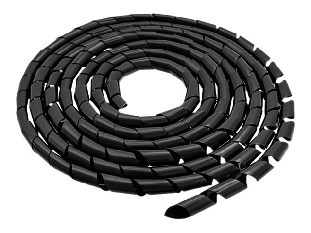 Qoltec 52257, Cable Eater, Tisch/Wand, Schwarz