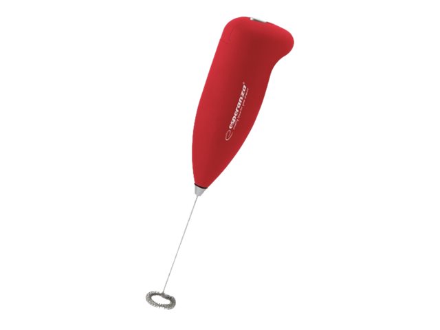Esperanza EKF001R milk frother/warmer Handheld electric milk frother Red