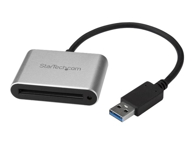 Startech.Com Usb 3.0 Kartenlesegerät Für Cfast 2.0 Karten, Cfast, Cfast 2.0, Schwarz, Silber, 5000 Mbit/S, Aluminium, Aktivität, Leistung, Ce, Fcc, R