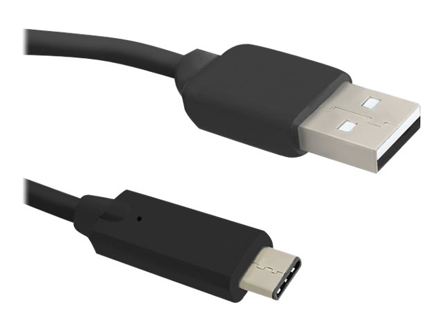 Qoltec Usb-A - Usb-A 1 M Usb-Kabel Sort (50487)