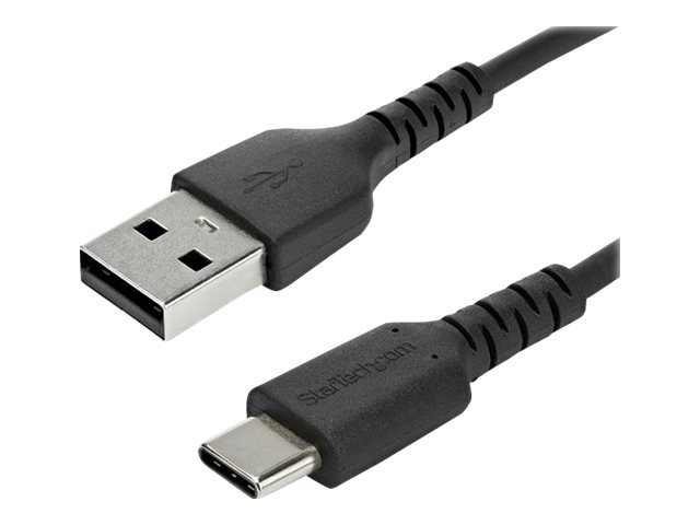 Startech.Com 2M Usb-A Auf Usb-C Ladekabel - Dauerhaftes Usb 2.0 Auf Usb Typ-C Datenübertragungs- Und Schnellladekabel - Robuster Tpe-Mantel Aramidfas