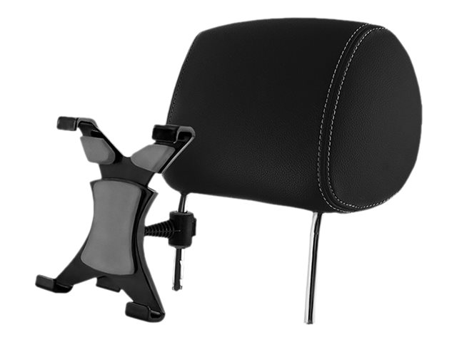 Qoltec - Bilhållare för surfplatta - från 7 till 10,1 tum - svart