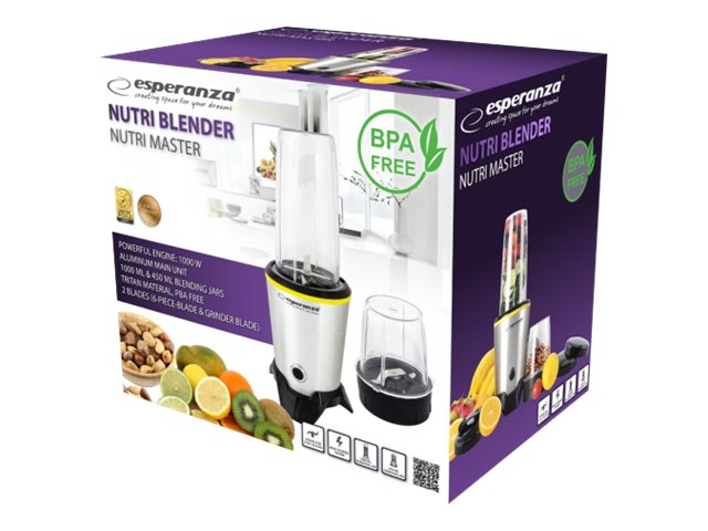 Esperanza Nutri Master - Blender - 1 Kw