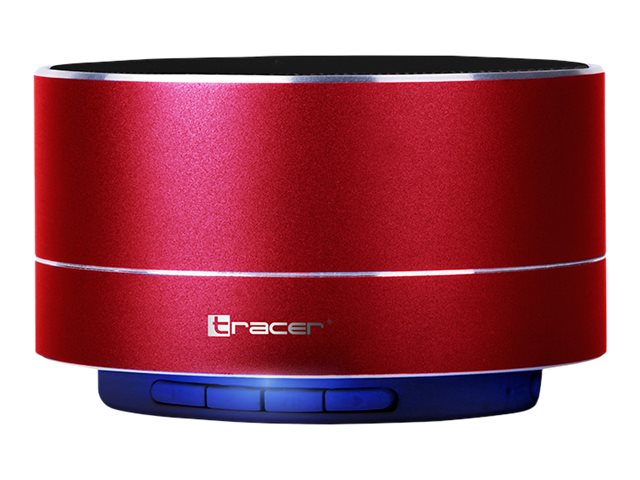 Tracer Stream V2 - Højttaler - Til Transportabel Brug - Trådløs - Bluetooth - 3 Watt - Rød
