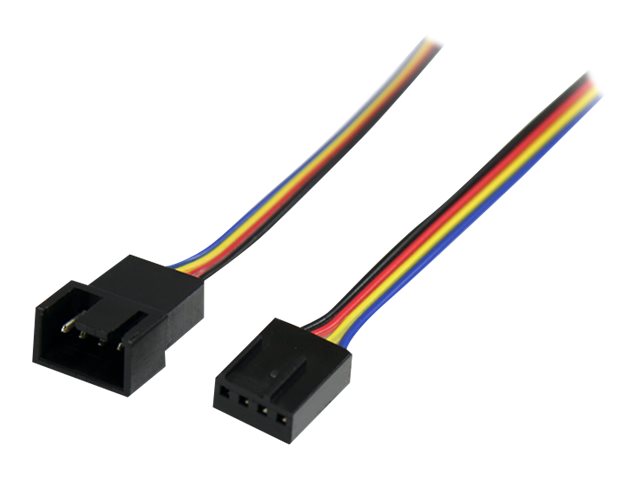 Startech.Com 30Cm 4 Pin Molex Lüfter Verlängerungskabel - St/Bu, Molex (4-Pin), Molex (4-Pin), 0,305 M, Männlich, Weiblich, Gerade