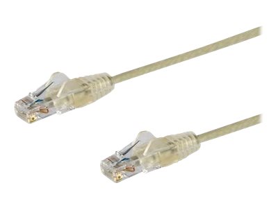 Startech.Com 3 M Cat6-Kabel - Schlank - Snagless Rj45-Anschlüsse - Grau, 3 M, Cat5e, U/Utp (Utp), Rj-45, Rj-45