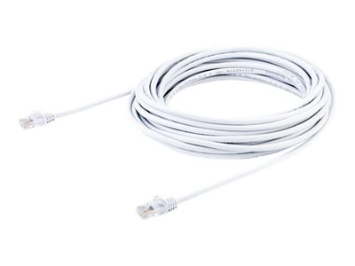 Startech.Com 10M Cat5e Ethernet Netzwerkkabel Snagless Mit Rj45 - Weiß, 10 M, Cat5e, U/Utp (Utp), Rj-45, Rj-45