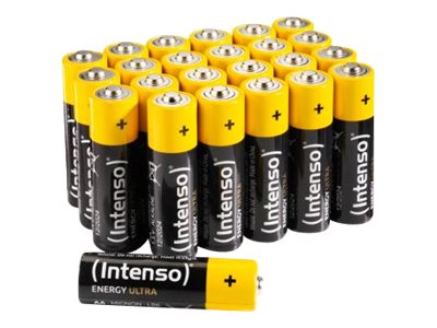 Intenso 7501824, Einwegbatterie, Aa, Alkali, 1,5 V, 24 Stück(E), 2600 Mah