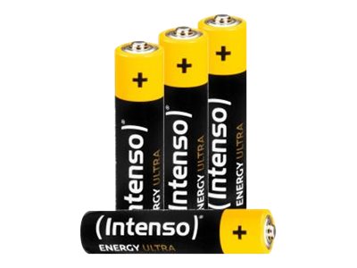 Intenso Energy Ultra - Batteri 4 X Aaa / Lr03 - Alkalisk - 1250 Mah