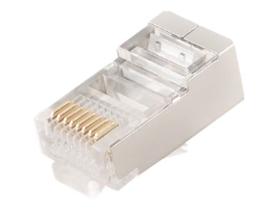 Cablexpert - Netzwerkstecker - Rj-45 (Stecker) - Geschirmt (Packung Mit 100 Stück)