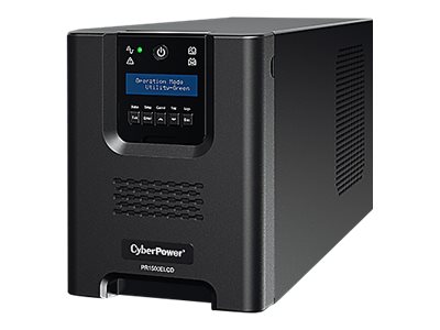 Cyberpower Professional Series Pr1500elcd - Usv - Ac 230 V - 1350 Watt - 1500 Va - 17 At - Rs-232, Usb - Ausgangsanschlüsse: 8