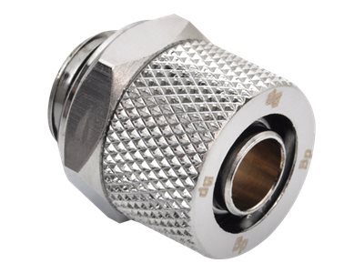 Bitspower BP-WTP-C11J - Nestejäähdytysjärjestelmän puristusliitin - kiiltävä hopeanvärinen