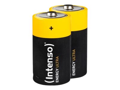 Intenso Energy Ultra - Batteri 2 X D / Lr20 - Alkalisk - 12000 Mah