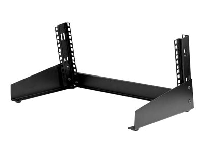 Startech.Com 4He 19" Desktop Rack Mit Offenem Rahmen - 2 Pfosten Freistehendes Netzwerk Rack, Switch Tiefe Für Patch Panel/Daten/Av/Studio/It Geräte