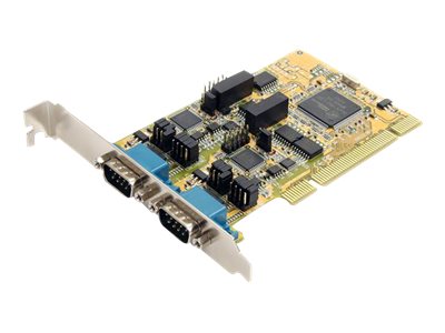 Startech 2 Port Rs232/422/485 Pci Serial Adapter Card W/ Esd - Seriel Adapter - Pci - Rs-232 X 2 - Gul