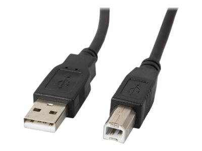 Lanberg - Usb-Kabel - Usb (Han) Til Usb Typ B (Han) - Usb 2.0 - 1 M - Sort