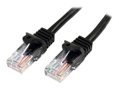 Startech.Com 10M Cat5e Ethernet Netzwerkkabel Snagless Mit Rj45 - Schwarz, 10 M, Cat5e, U/Utp (Utp), Rj-45, Rj-45