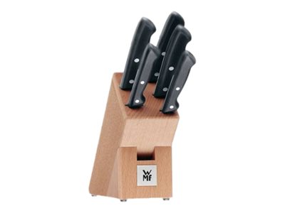 Wmf 18.7469.9990, Messer-Block/Besteck-Set, Edelstahl, Kunststoff, Deutschland, 6 Stück(E)