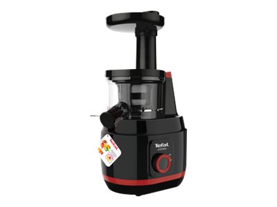 Tefal Juiceo ZC150838 - Råsaftcentrifug - 0.8 liter - 150 W - röd/svart | Köksapparater - Juice, is och vatten - Juicer och långsamma juicepressar | GameStuff
