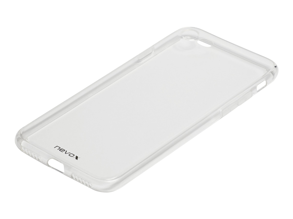 Nevox Styleshell Flex, Mantelhülle, Apple, Iphone 7, Grau, Transparent