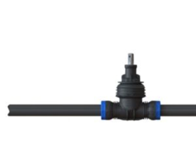 Isiflo 32 mm komposiittiliitäntäventtiili PE-jalalla varustettuna