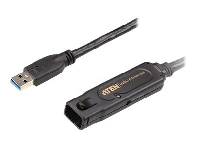 Aten Usb3.0 Active Extender. A M/F. Black. 10M
