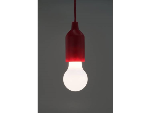 Hycell 1600-0176 Pull-Light Pl Campinglampe Led (Rgb) 25 Lm Batteridrevet 50 G Rød