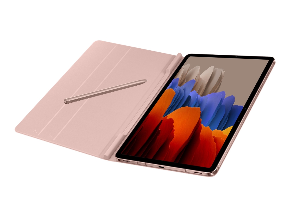 Samsung Book Cover Ef-Bt870 - Flipomslag Til Tablet - Mystisk Bronze - For Galaxy Tab S7