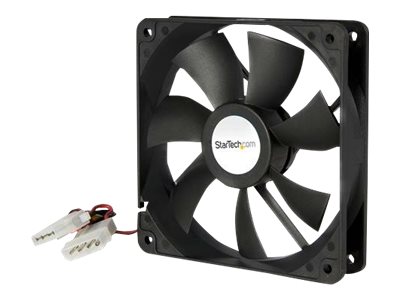Startech 120X25mm Dual Ball Bearing Computer Case Fan W/ Lp4 Connector (Fanbox12) - Ventilationspakke For System - 120 Mm