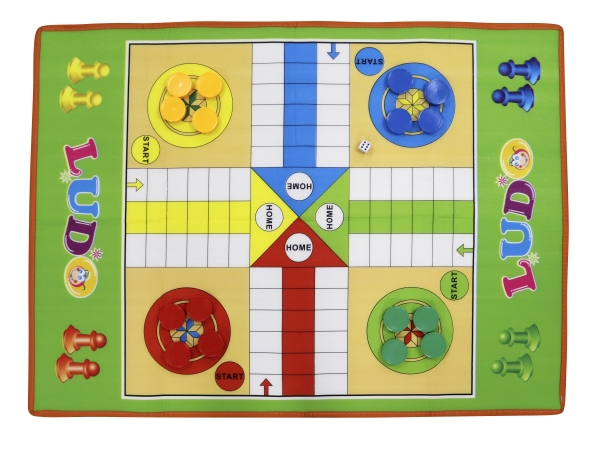 Play>it® giga-ludospil til 2-4 personer | Leksaker - Spel - Barnbrädspel | GameStuff