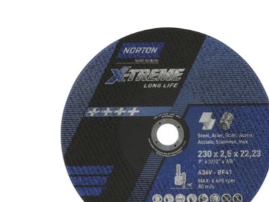Skärskiva 230x2,5x22,23mm - A36V-230x2.5x22.2-T41 NOR-X-Treme life | Elverktyg - Sågblad - Cirkelsågsklinga | GameStuff