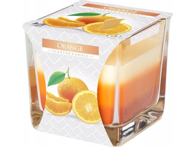 Bispol Duftkerze Im Glas Bispol 32H Pomarańcza (Orange)