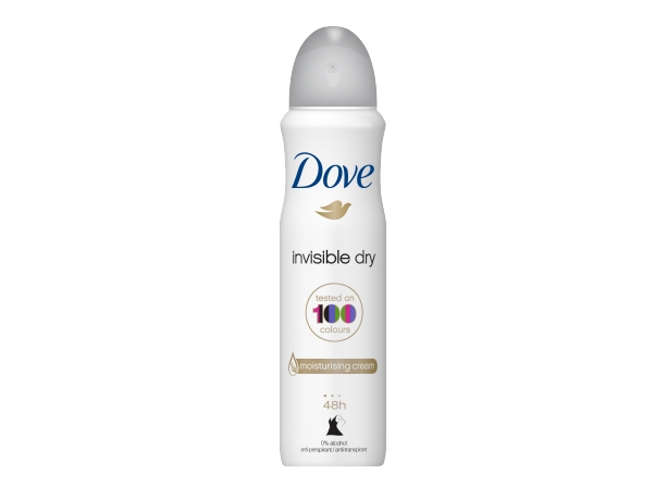 Dove Invisible Dry Anti-Perspirant 48H Clean Touch Deodorant W Spray'u 250 Ml