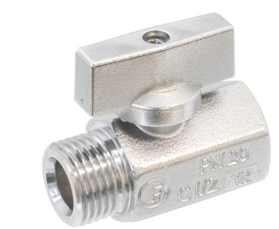 Mini kulventil 1/2 | VVS Artiklar - Ventiler - Kulventiler | GameStuff