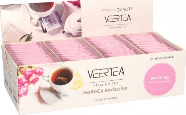 Veertea Premium 100 Envelopes White Tea Be Young 2G