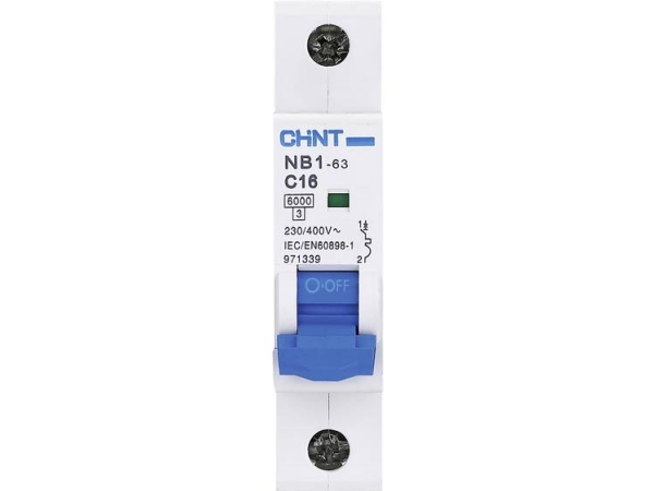 Chint 179618 Nb1l Ledningssikkerhedsafbryder 1-Flg. 20 A