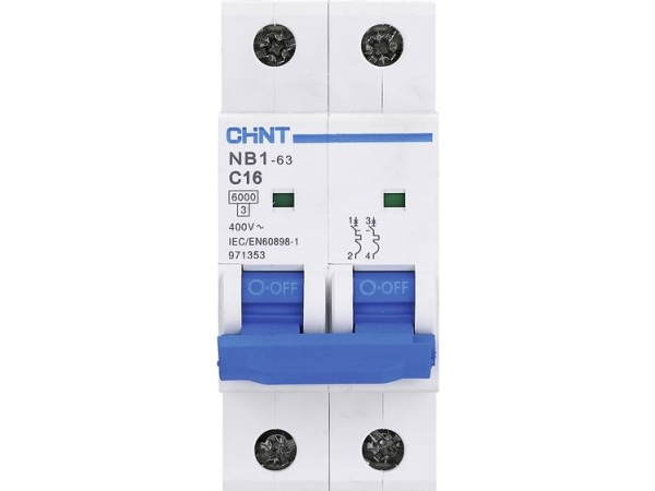 Chint 179644 Nb1l Leitungsschutzschalter 2-Polig 16 A