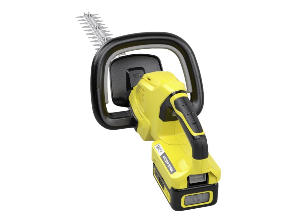 Kärcher HGE 18-45 - Häcksax - sladdlös - 18 V - 2.5 Ah - 2700 cpm - 45 cm - tandmellanrum: 18 mm - 2.5 kg | Trädgården - Trädgårdsredskap - Häcksaxar | GameStuff