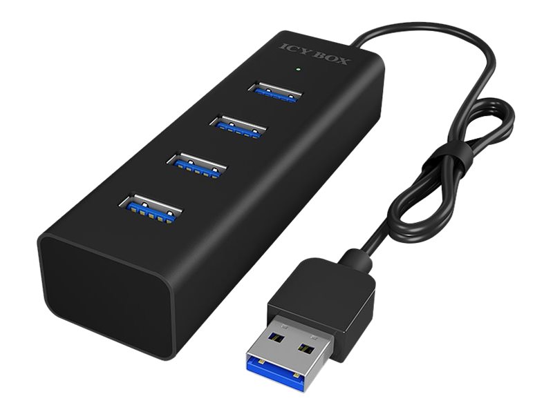 Icy Box Ib-Hub1409-U3 - Hub - 4 X Superspeed Usb 3.0 - Desktop